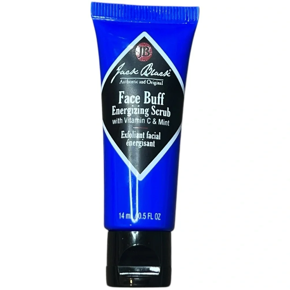 Jack Black Face Buff Energizing Scrub Vitamin C 2.5 floz total  5 - .5 fl oz